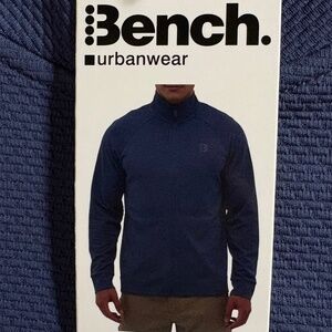 Bench Urbanwear Full Zip Jacket, Moisture Wicking, Blue, Large, NWT
